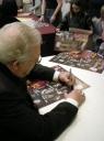 Bob autographing posters after the show