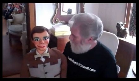 you tube ventriloquist central collection 1950s nosey frank marshall figure