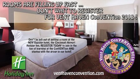 rooms for vent haven convention